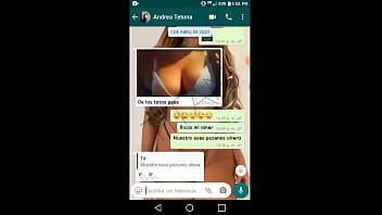Angela is a friend from work, we talk on WhatsApp, I convince her to make a video call, she tells me she wants to see my cock ... IN THE VIDEO CALL SHE SHOWS ME HER HUGE TITS AND SHE COMES IN LESS THAN 5 MINUTES!