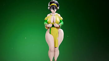Toph’s massive breast and ass expansion