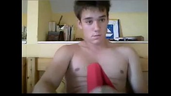 Young straight boy jerk off on webcam
